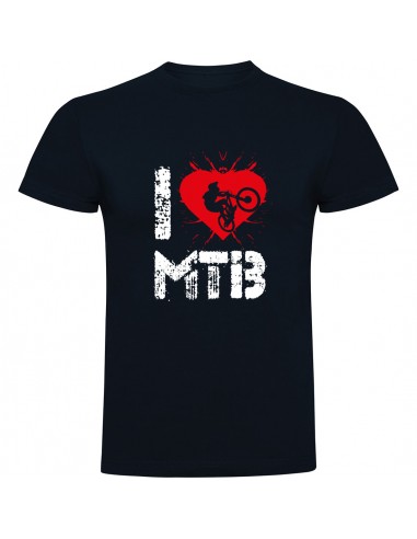 Camiseta I love MTB - ciclista