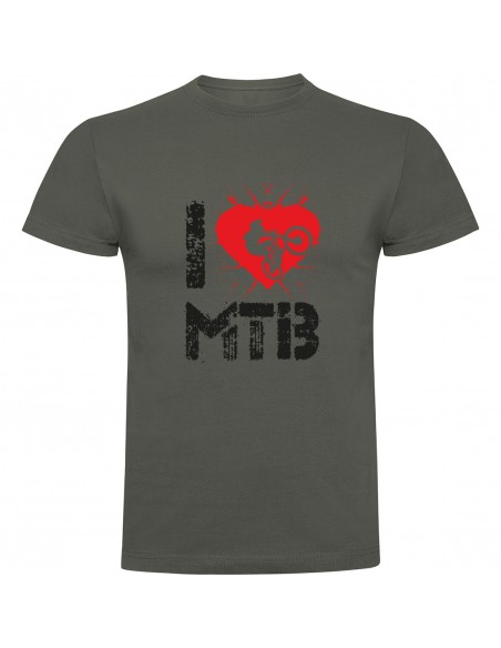 Camiseta I love MTB - ciclista
