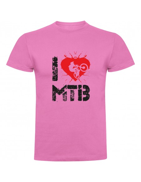 Camiseta I love MTB - ciclista