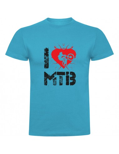 Camiseta I love MTB - ciclista