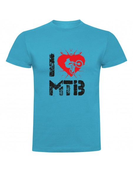 Camiseta I love MTB - ciclista