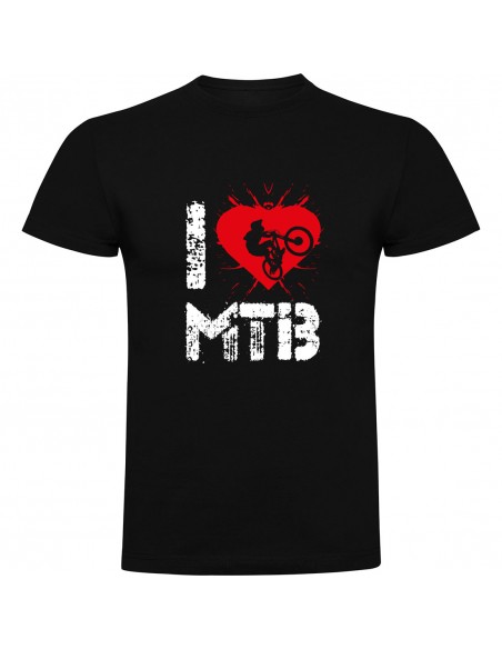 Camiseta I love MTB - ciclista