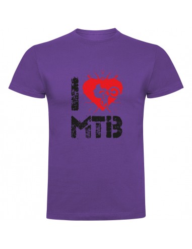 Camiseta I love MTB - ciclista