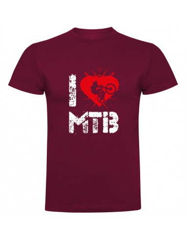 Camiseta I love MTB - ciclista