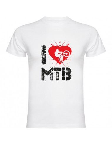 Camiseta I love MTB - ciclista