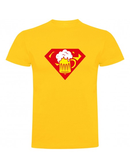 Camiseta Super Cerveza - Cerveza Man