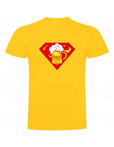 Camiseta Super Cerveza - Cerveza Man