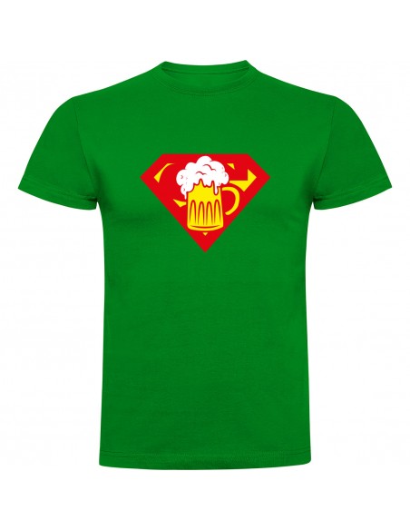 Camiseta Super Cerveza - Cerveza Man