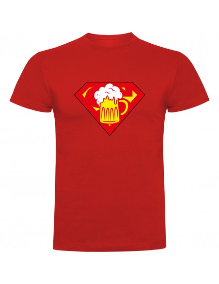 Camiseta Super Cerveza - Cerveza Man
