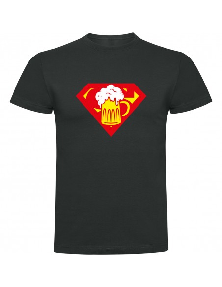 Camiseta Super Cerveza - Cerveza Man