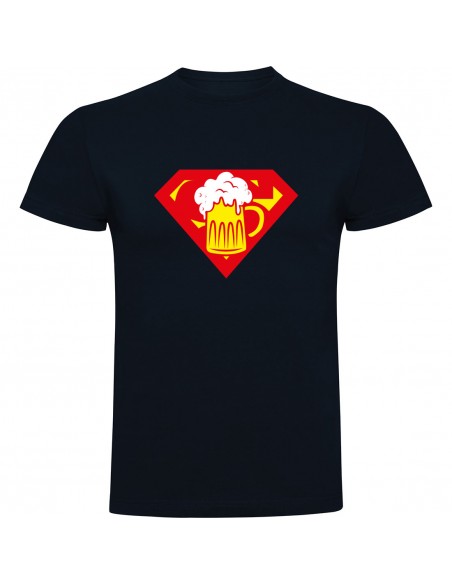 Camiseta Super Cerveza - Cerveza Man