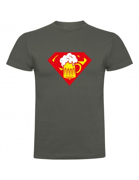 Camiseta Super Cerveza - Cerveza Man