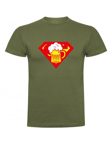 Camiseta Super Cerveza - Cerveza Man