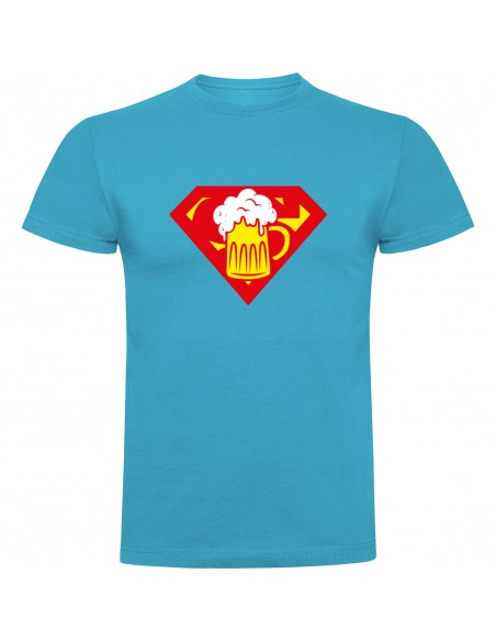 Camiseta Super Cerveza - Cerveza Man