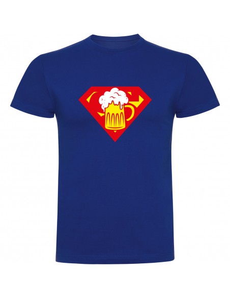 Camiseta Super Cerveza - Cerveza Man