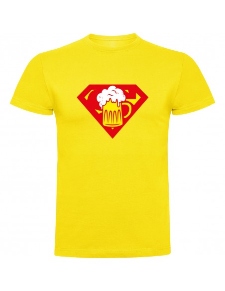 Camiseta Super Cerveza - Cerveza Man
