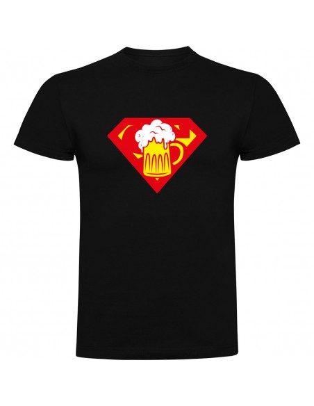 Camiseta Super Cerveza - Cerveza Man