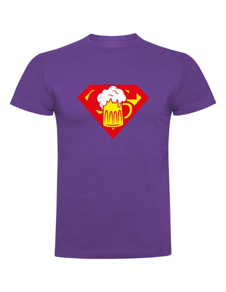 Camiseta Super Cerveza - Cerveza Man