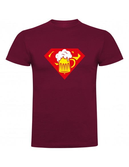 Camiseta Super Cerveza - Cerveza Man