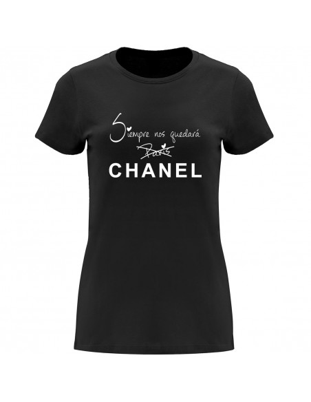 Camiseta Chanel - Siempre Nos Quedará Chanel