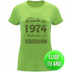 Camiseta creada en ----, madurada a la perfección 2
