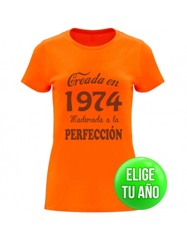 Camiseta creada en ----, madurada a la perfección