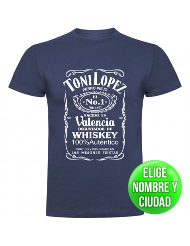 Camiseta Jack Daniels personalizada