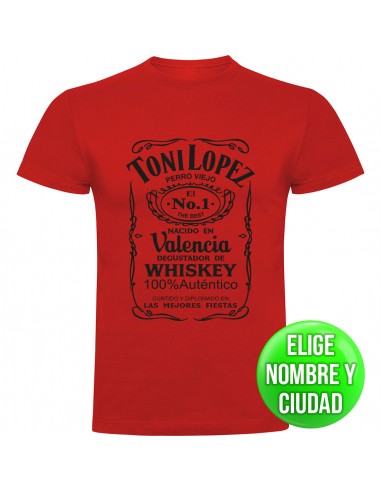 Camiseta Jack Daniels personalizada