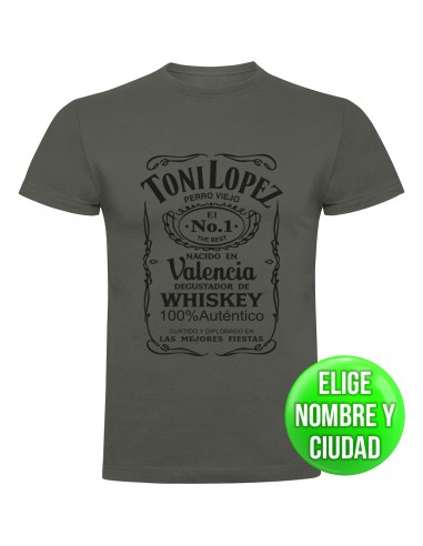 Camiseta Jack Daniels personalizada