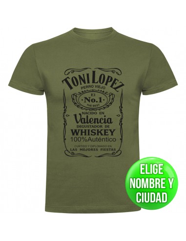 Camiseta Jack Daniels personalizada