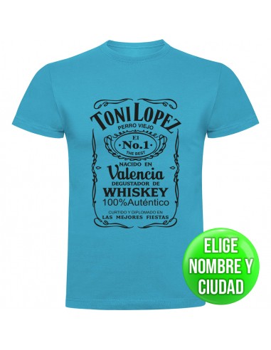 Camiseta Jack Daniels personalizada