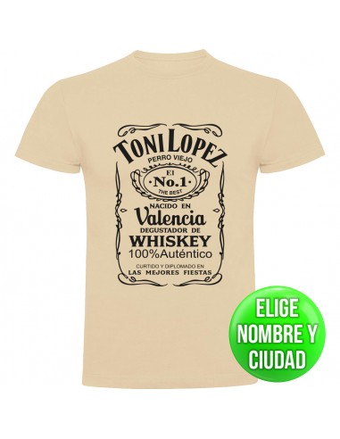 Camiseta Jack Daniels personalizada