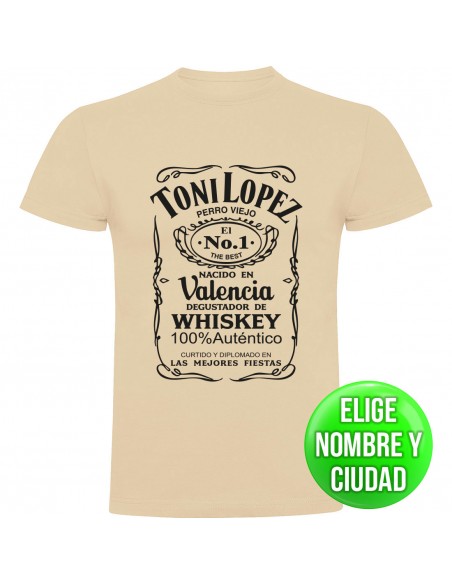 Camiseta Jack Daniels personalizada
