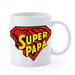 Taza de desayuno Super Papá