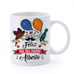 Taza día del padre personalizada con nombre