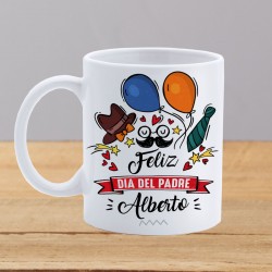 Taza día del padre personalizada con nombre 2