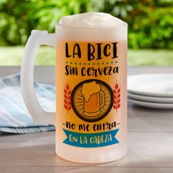 Jarra Personalizada - La Bicicleta Sin Cerveza 2