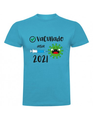 Camiseta vacunado Covid desde 2021
