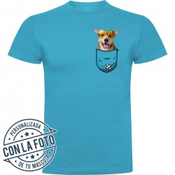 Camiseta con foto de tu perro, gato, o mascota