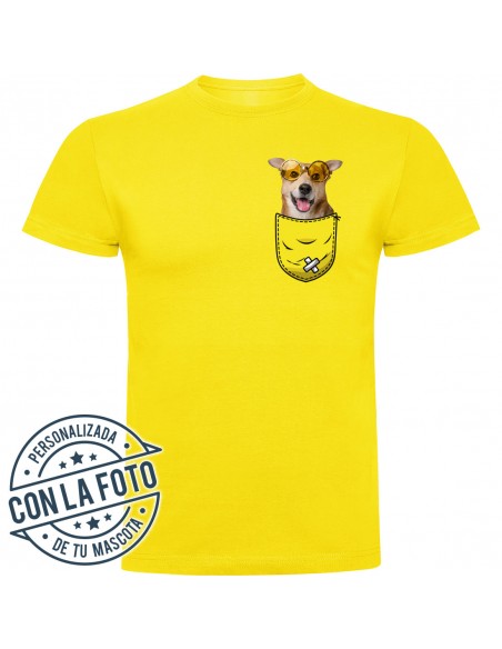 Camiseta con foto de tu perro, gato, o mascota