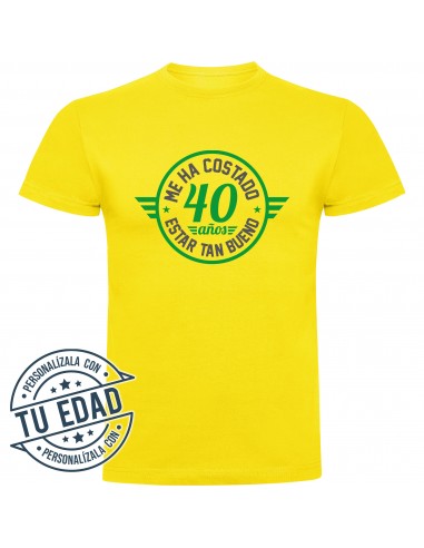Camiseta me ha costado 40 años estar tan bueno
