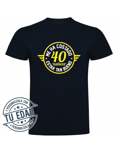 Camiseta me ha costado 40 años estar tan bueno