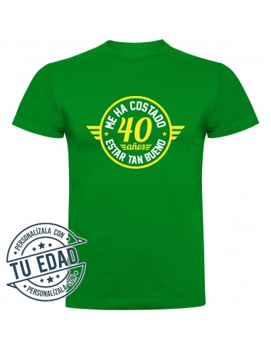 Camiseta me ha costado 40 años estar tan bueno
