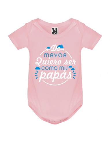 Body de mayor quiero ser como mis papás