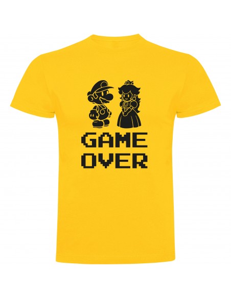 Camiseta Despedida Game Over Mario Bros