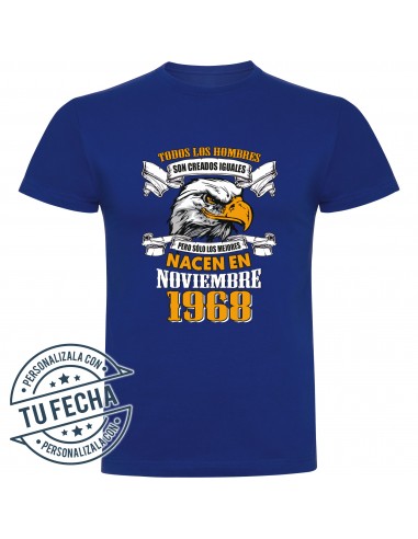 Camiseta todos los hombres son creados iguales, pero solo los mejores nacen en...