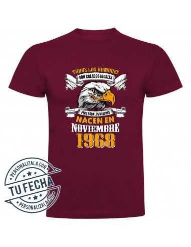 Camiseta todos los hombres son creados iguales, pero solo los mejores nacen en...