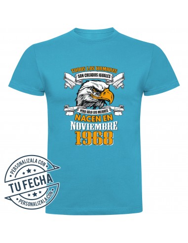 Camiseta todos los hombres son creados iguales, pero solo los mejores nacen en...