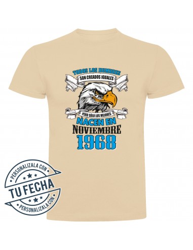 Camiseta todos los hombres son creados iguales, pero solo los mejores nacen en...