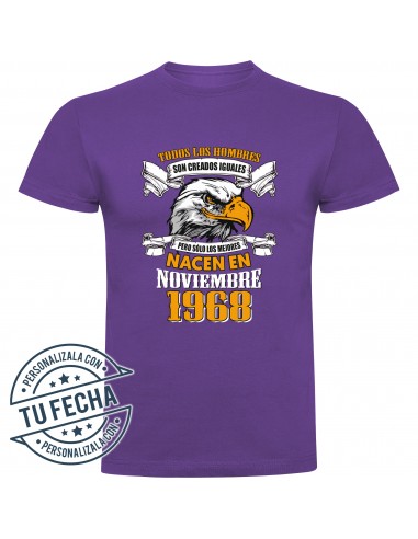 Camiseta todos los hombres son creados iguales, pero solo los mejores nacen en...